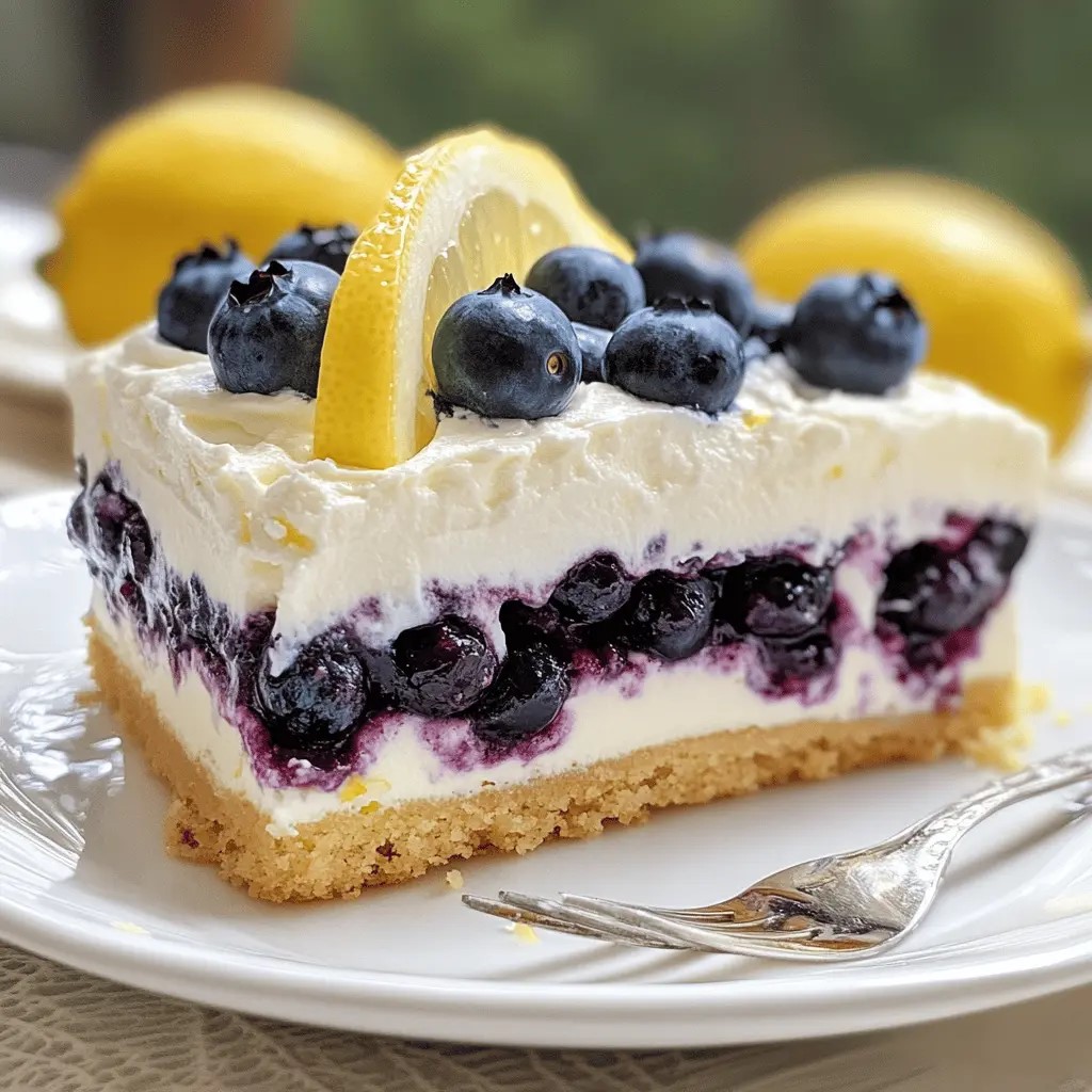 Lemon Blueberry Delight