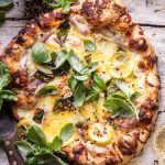 3 Cheese Lemon Basil Pizza