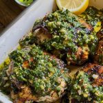 Air-Fried Chimichurri Chicken Thighs