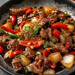 Black Pepper Beef Stir-Fry