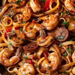 Cajun Shrimp and Sausage Pasta
