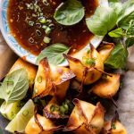 Cheese Rangoon’s with Sweet Ginger Chili Sauce