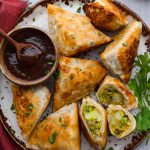 Crispy Potato and Pea Samosas