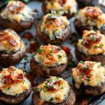 Stuffed Mushrooms with Bacon and Parmesan