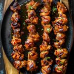 Honey Garlic Chicken Skewers