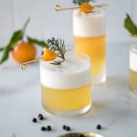 Juniper and Tangerine Gin Fizz