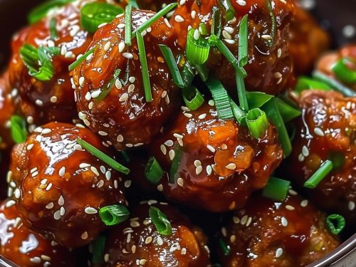 Korean Meatballs with Apricot Glaze - NorthEast Nosh Recipes