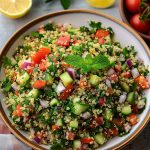 Mediterranean Quinoa Tabbouleh Salad