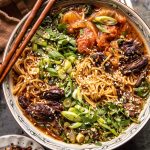One Pot Spicy Short Rib Peanut Ramen