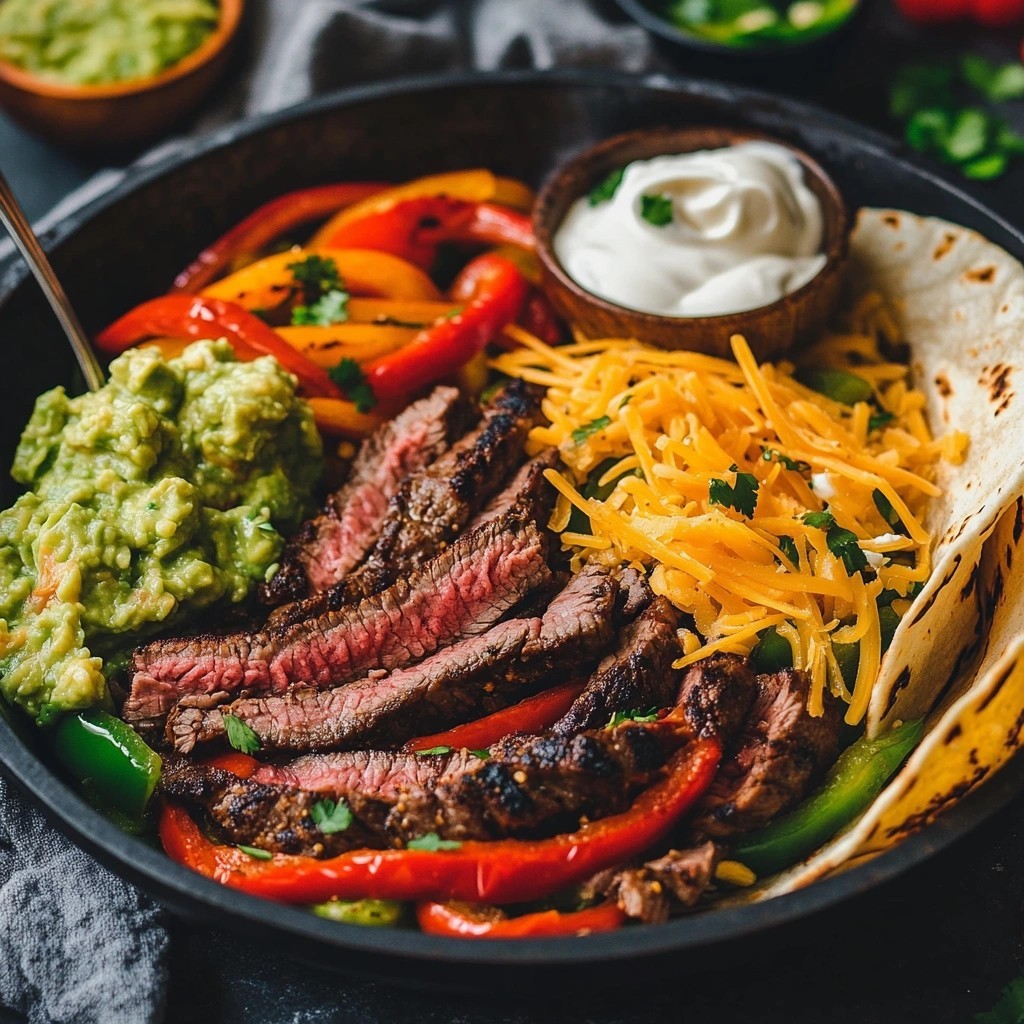 Sizzling Steak Fajitas