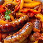 Slow Cooker Sausage and Peppers