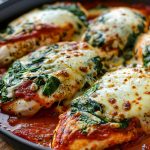 Spinach and Ricotta Smothered Chicken Breasts