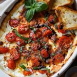 Three-Cheese Tomato Bruschetta Dip