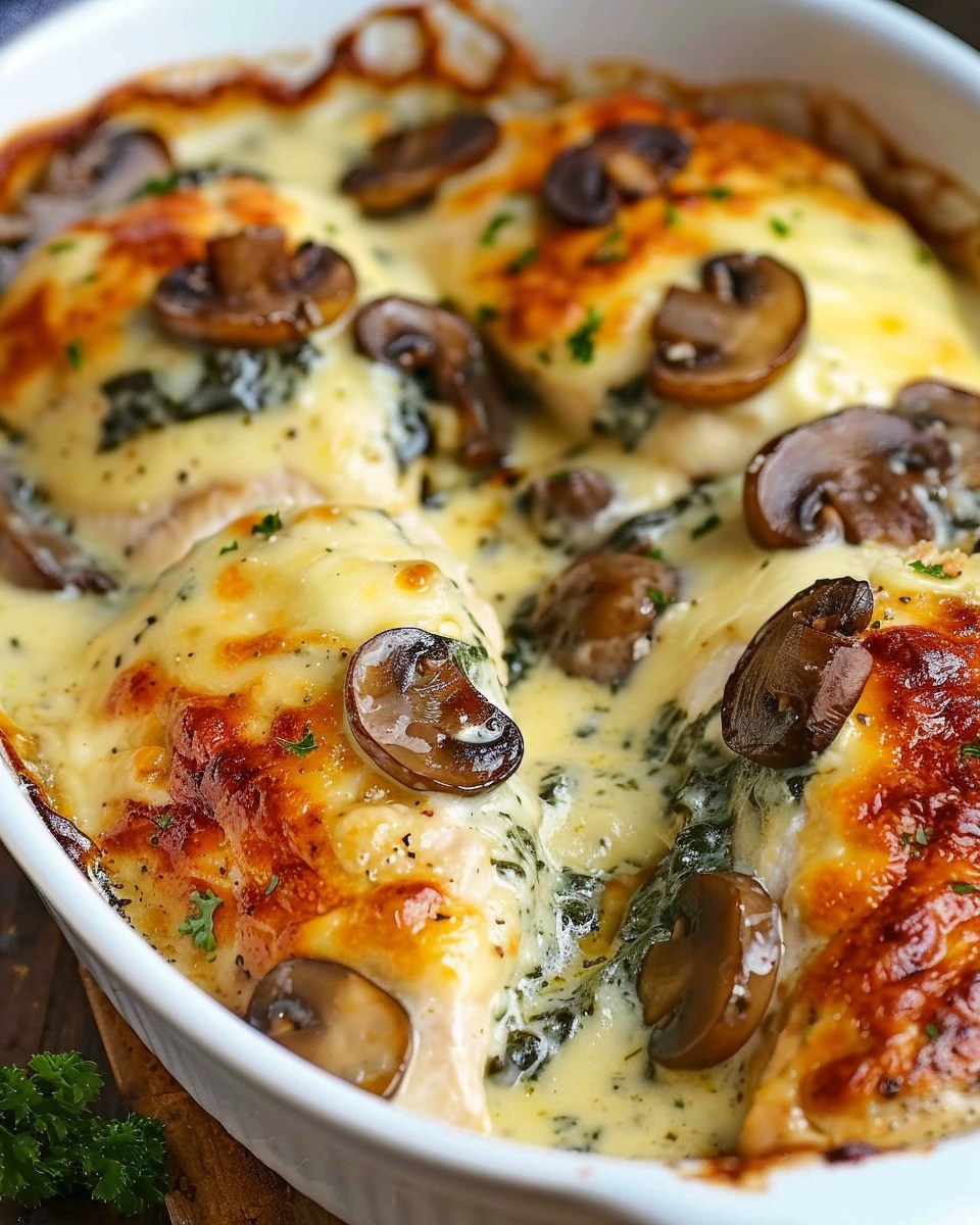 Loaded Cheesy Chicken Bake