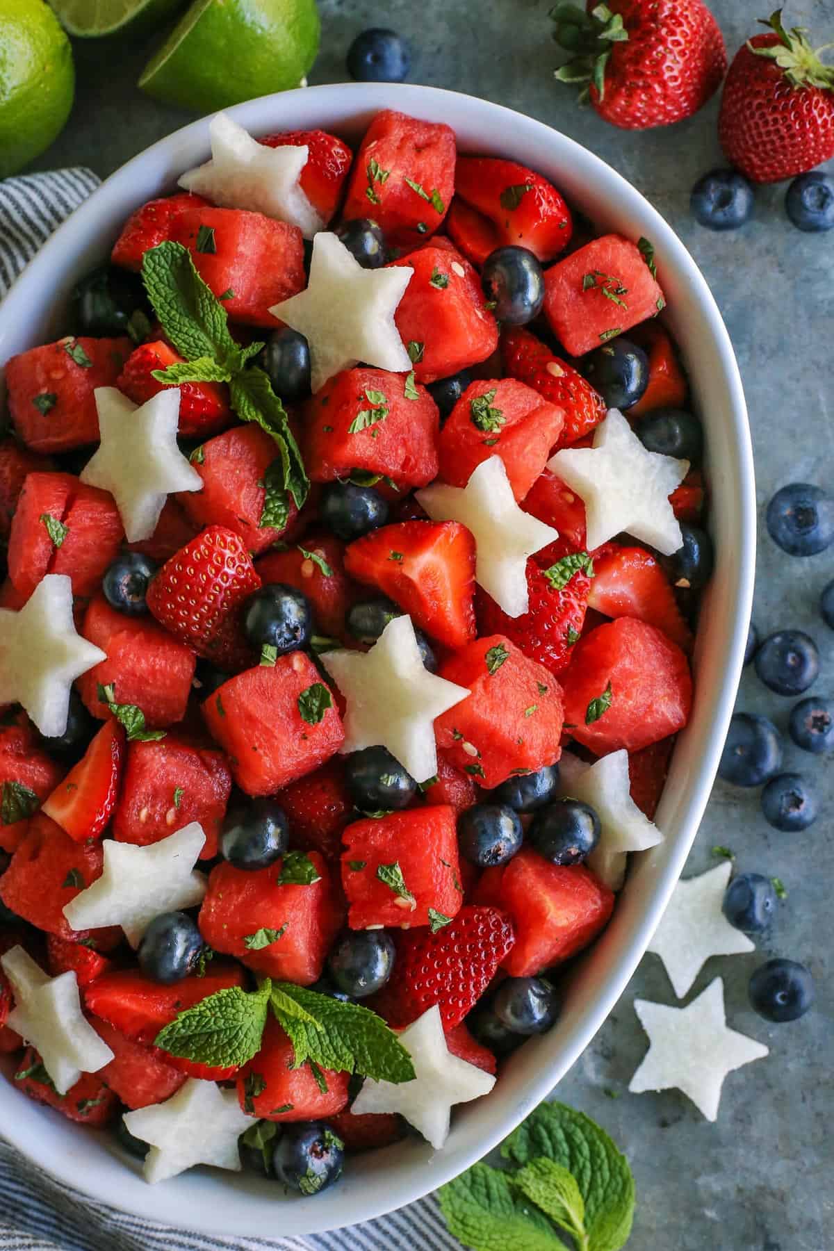 Mojito Fruit Salad Recipe