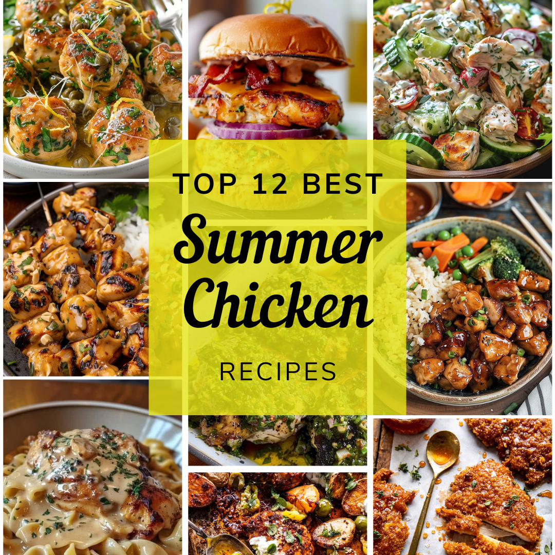 Top 12 Best Summer Chicken Recipes