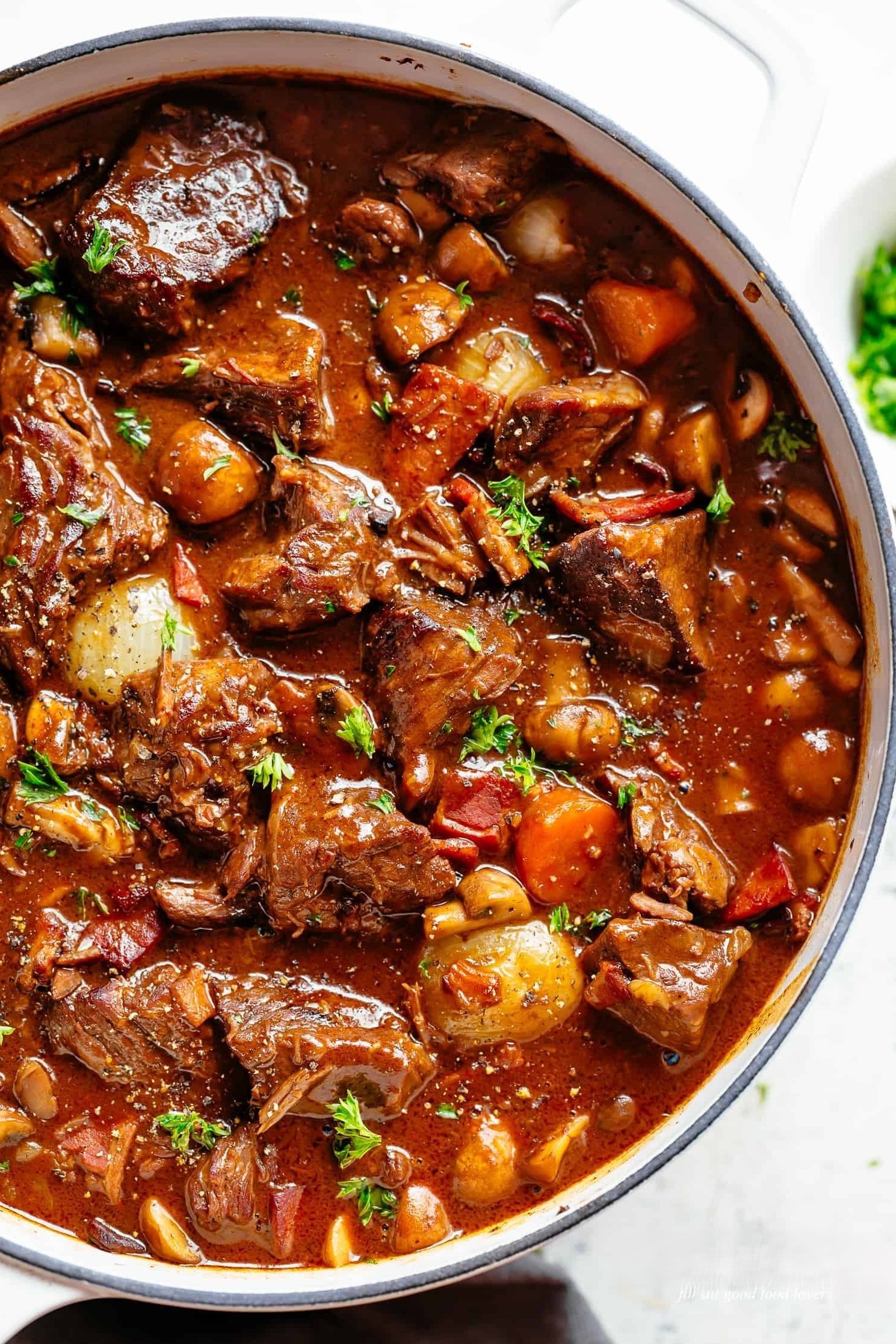 Beef Bourguignon (Julia Child’s Recipe)