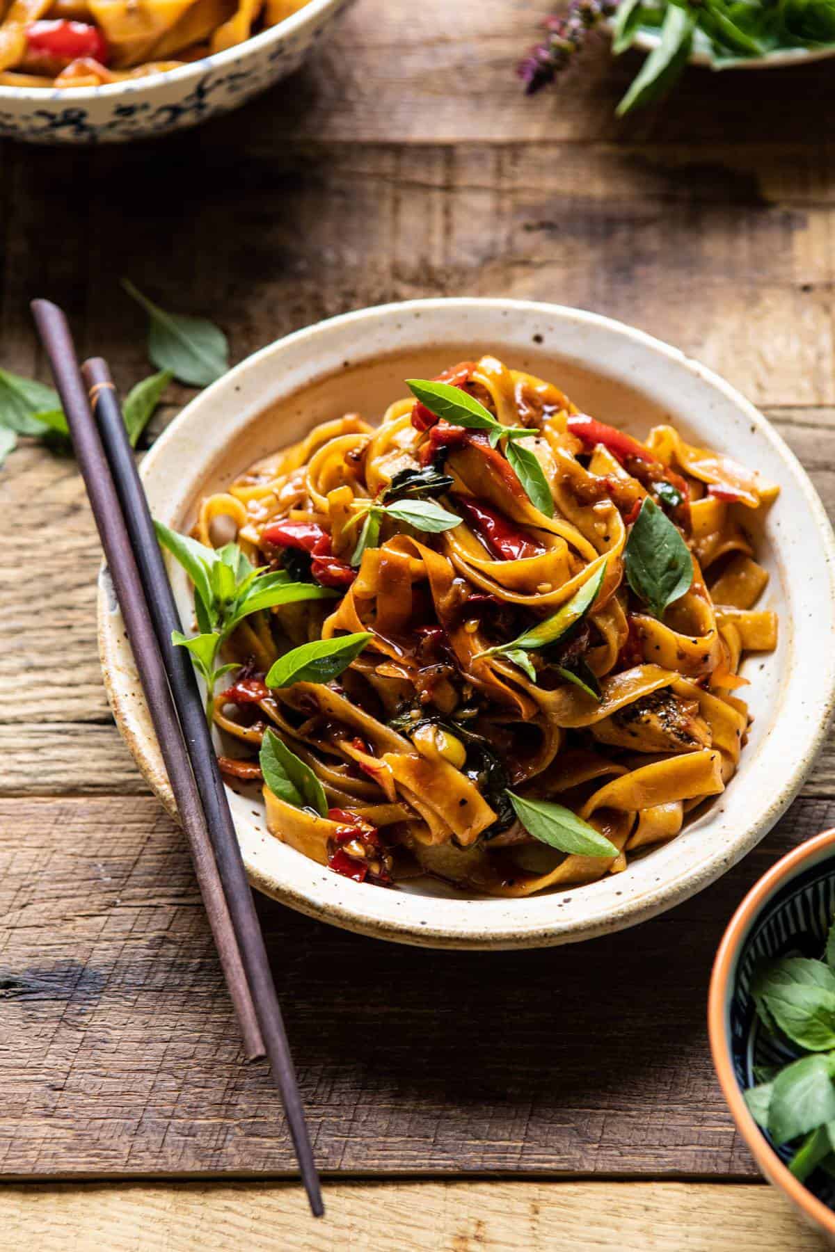 Better Than Takeout Thai Drunken Noodles