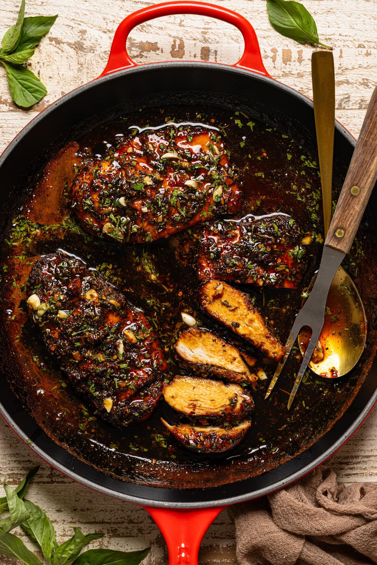 Hot Honey Baked Chicken Breasts