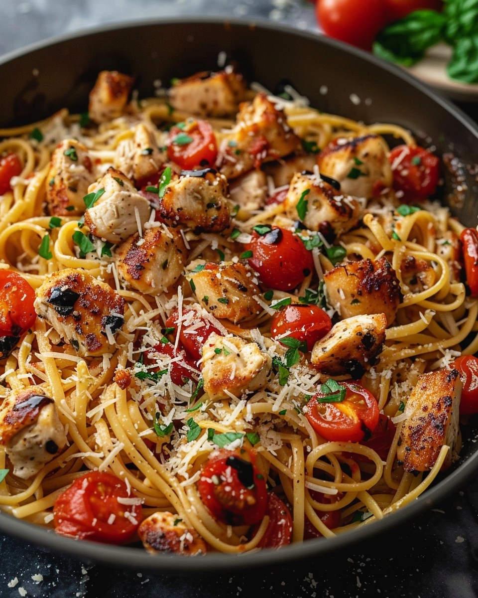 Bruschetta Chicken Pasta