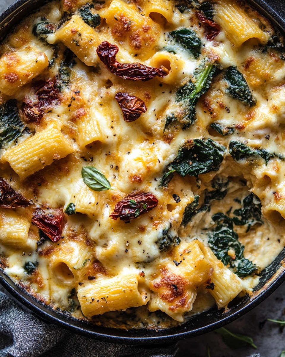 Creamy Butternut Squash Rigatoni Bake