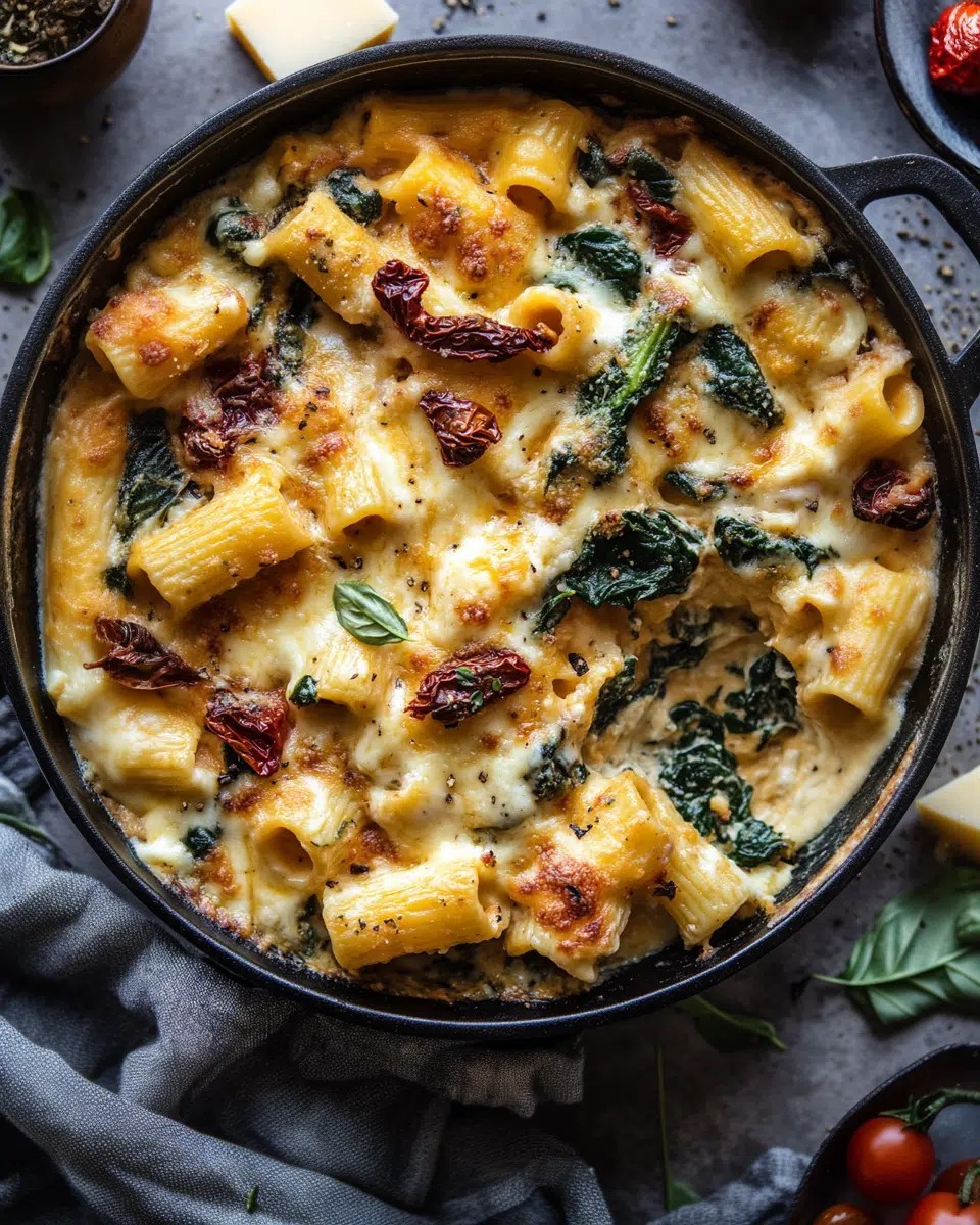 Creamy Butternut Squash Rigatoni Bake