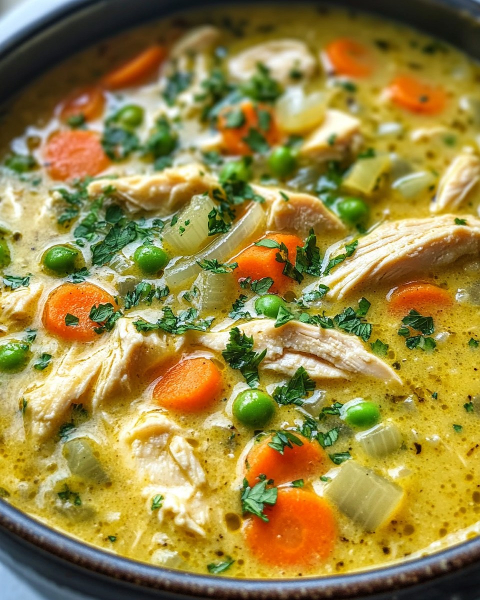 Anti-Inflammatory Creamy Chicken Soup