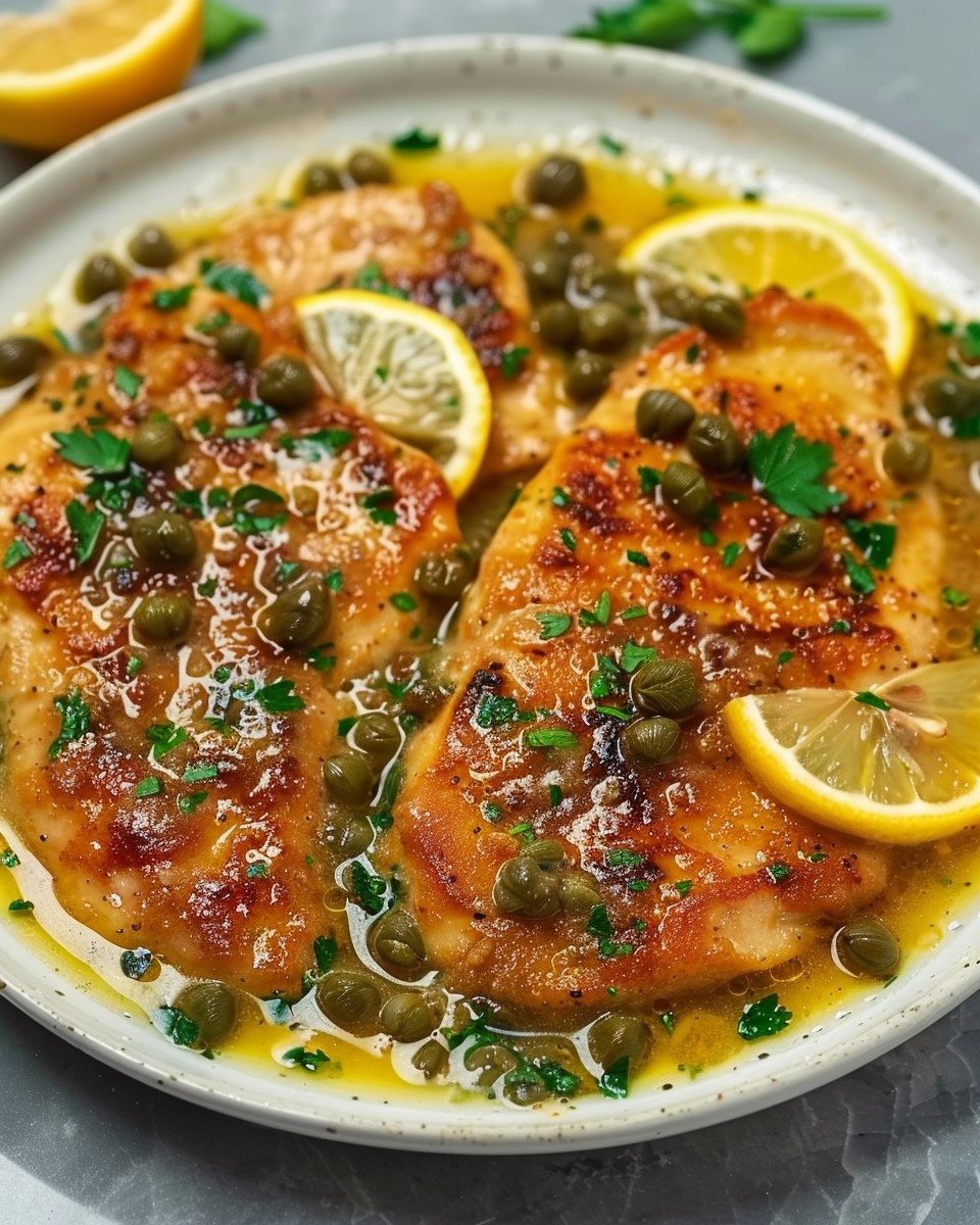 Chicken Piccata with Lemon and Capers