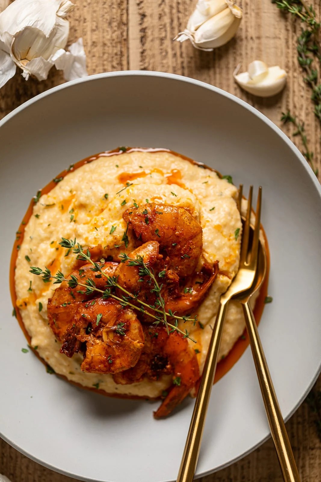 Spicy Southern Shrimp and Grits