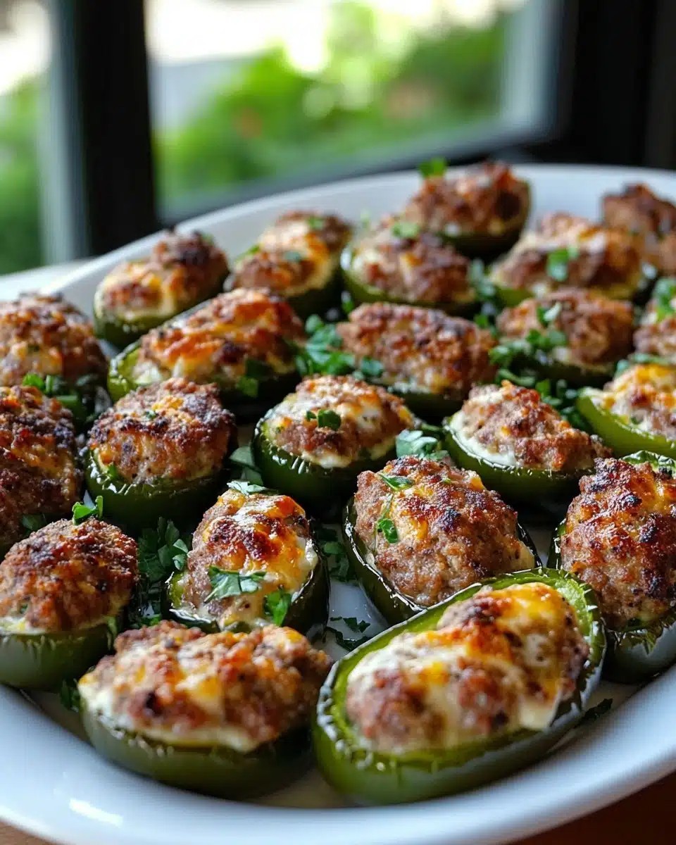 Stuffed Jalapeño Bites