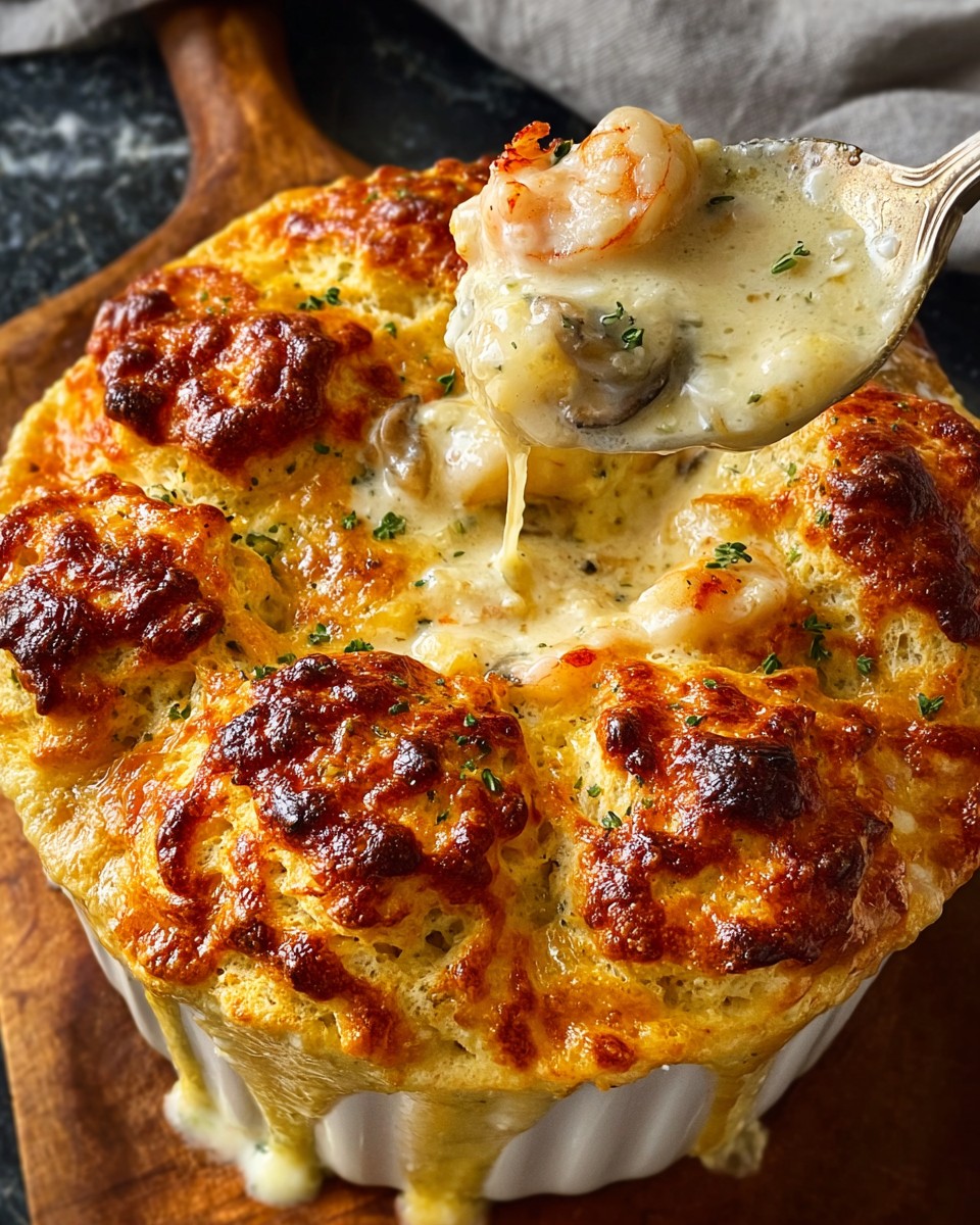 Creamy Seafood Pot Pie